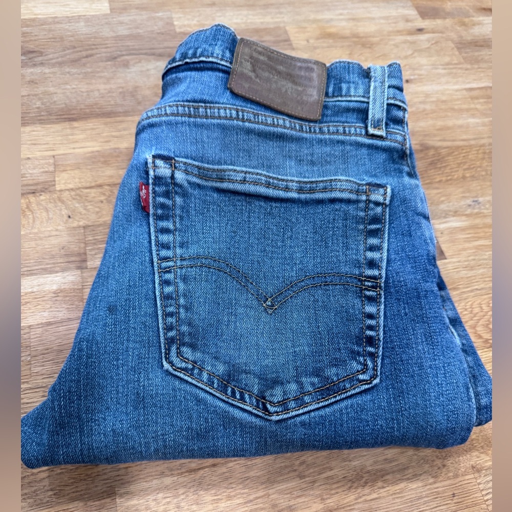 Levi's Men's Denim 502 Jeans in Classic Blue Vintage Big E 30x32